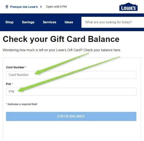 Go to the Lowe’s website and enter your gift card number and PIN located on the back of your card. Get in touch with Lowe’s customer care agents by dialing 1-800-445-6937. Provide your gift card number and PIN to the representative and ask them to check your gift card balance. 